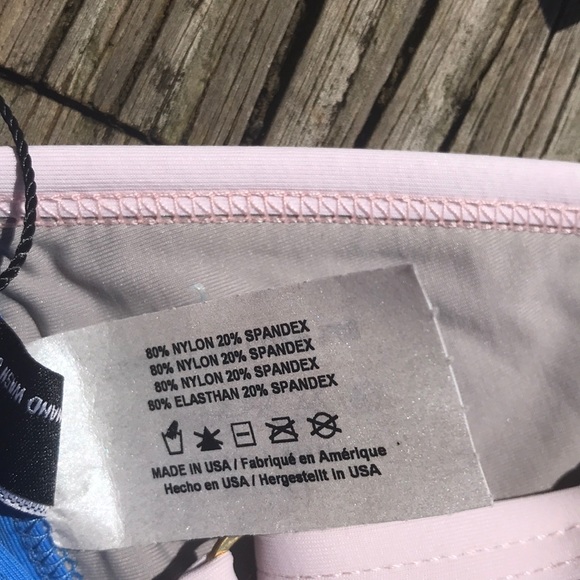 Tavik Sand Colorblock Jett Triangle Bikini Top - Picture 10 of 12